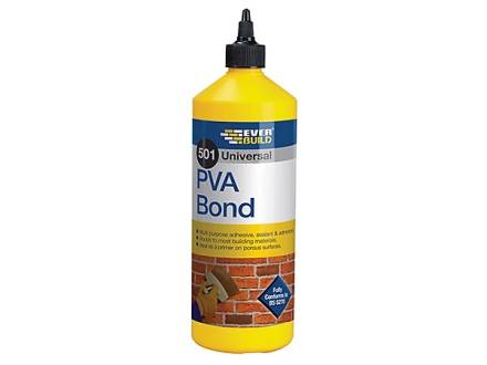 Sika Everbuild 501 Universal PVA Bond Adhesive 1 Litre