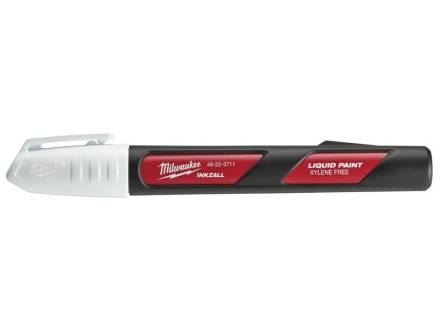 Milwaukee INKZALL White Liquid Paint Marker 48-22-3711