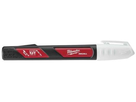 Milwaukee INKZALL White Liquid Paint Marker 48-22-3711