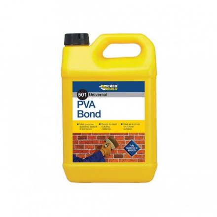 Sika Everbuild 501 Universal PVA Bond 5 Litre