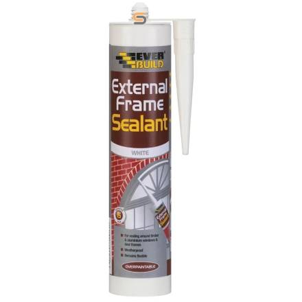 Sika Everbuild External Frame Sealant Acrylic White 290ml