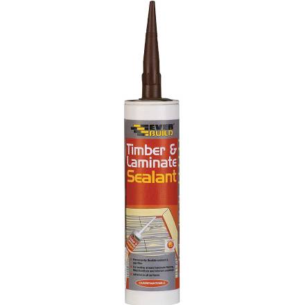 Sika Everbuild Timber and Laminate Sealant - Oak 290ml C3 Cartridge