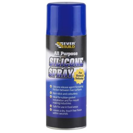 Everbuild All Purpose Silicone Spray 400ml