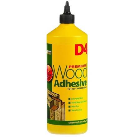 Sika Everbuild D4 Waterproof Wood Adhesive 1 Litre