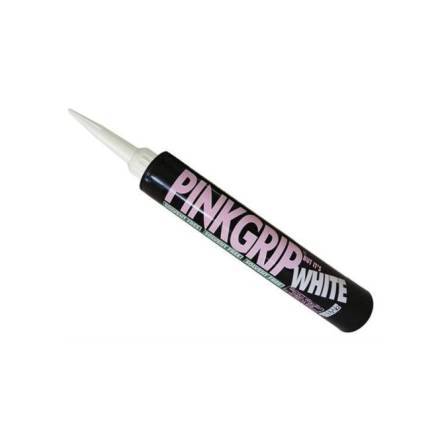 Sika Everbuild Pinkgrip SF White Solvent-Free Grab Adhesive 350ml Cartridge