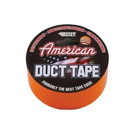 Sika Everbuild American Duct Tape 50mm x 25m Orange