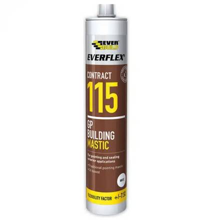 Sika Everbuild Everflex 115 GP Building Mastic Grey 285ml