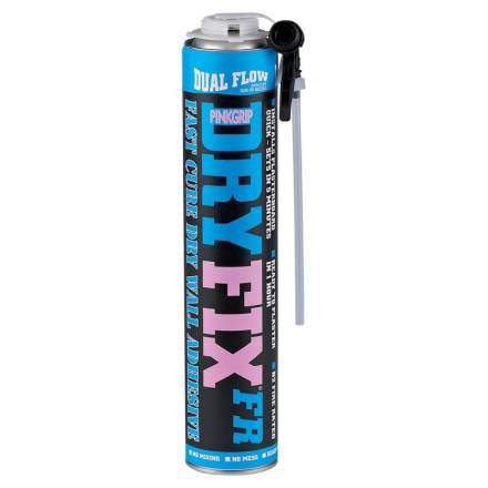 Sika Everbuild Pinkgrip Dry Fix FR Expanding Foam Adhesive 750ml