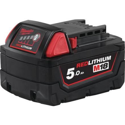 Milwaukee M18 B5 REDLITHIUM 18V 5.0Ah Li-Ion Battery