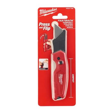 Milwaukee Fastback Compact Flip Utility Knife 4932471356