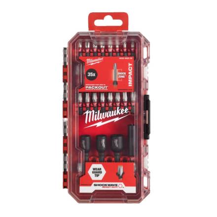 Milwaukee SHOCKWAVE Impact Duty 35-Piece Driver Bit Set 4932492003