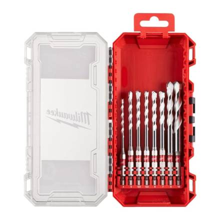 Milwaukee Shockwave Multi-Material Drill Bit Set Gen. 2 - 8 Piece with PACKOUT Case