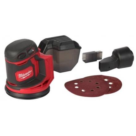 Milwaukee M18 BOS125-0 18V 125mm Random Orbital Sander - Body Only