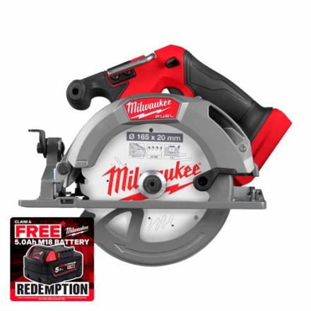 Milwaukee M18 FUEL M18CCS55-0 18V Brushless 165mm Cordless Circular Saw (Body Only)