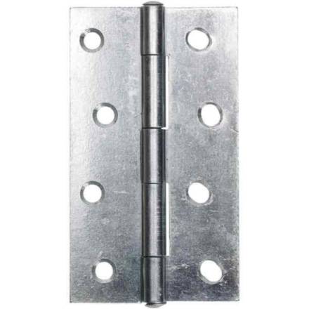 A Perry No.5050 Light Narrow Butt Hinge 100mm (4") BZP
