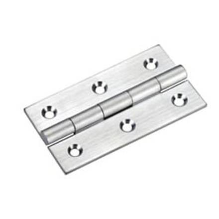 A Perry No.5050 Light Narrow Butt Hinge 125mm Satin Chrome (Pair)