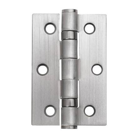 A Perry No.5050 Light Narrow Butt Hinge 125mm Satin Chrome (Pair)