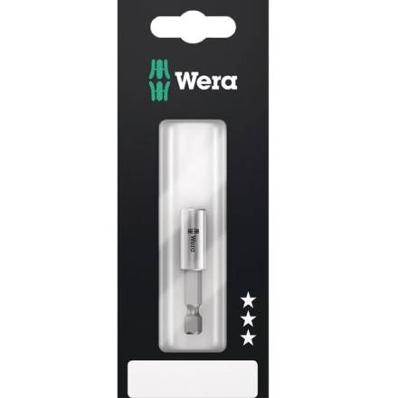 Wera 899/4/1K Universal Magnetic Bit Holder 1/4" x 50mm - Carded
