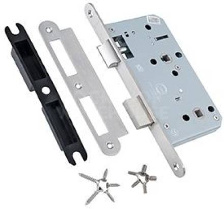 Briton 5730 DIN Bathroom Mortice Lock Case 60mm Backset Stainless Steel