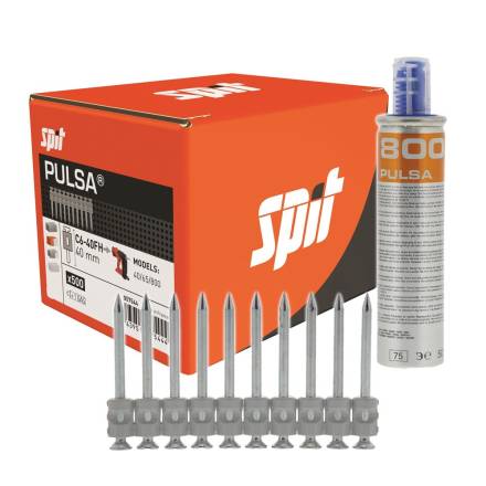 Spit Pulsa C6 40mm Concrete Pins - Pack of 500