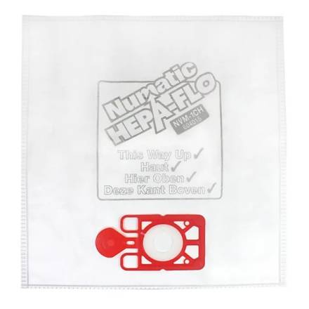 Numatic Henry HepaFlo NVM-1CH Dust Bags Pack of 10 (604015)