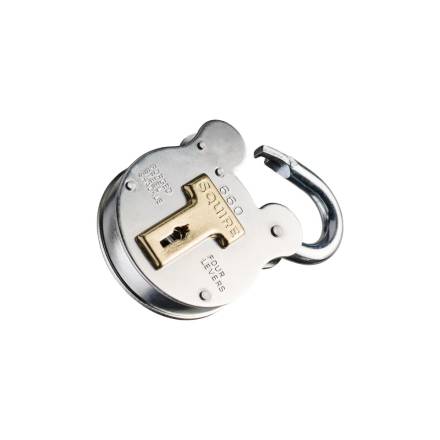 Squire Old English 660 4-Lever Galvanised Steel Padlock 64mm