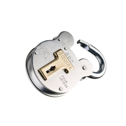 Squire Old English 660 4-Lever Galvanised Steel Padlock 64mm