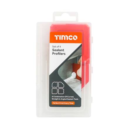 TIMCO Sealant Profiler Set 4 Piece