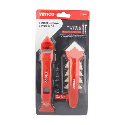 TIMCO Sealant Remover and Profiler Kit 7 Piece