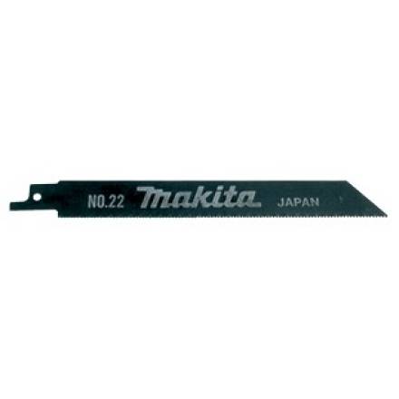 Makita 792147-1 Reciprocating Saw Blade No.22 HSS 165mm 18 TPI - Pack of 5