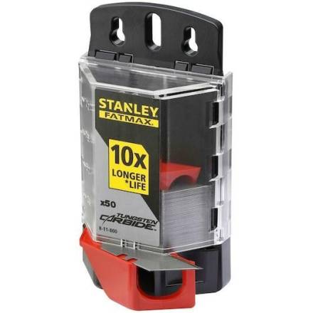 Stanley FatMax Carbide Utility Knife Blades Pack of 50 (8-11-800)