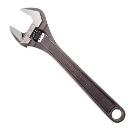 Bahco 8070 6" Adjustable Wrench - 80 Series Black Phosphate Finish