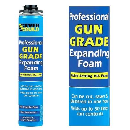Sika Everbuild Gun Grade Expanding Foam 750ml