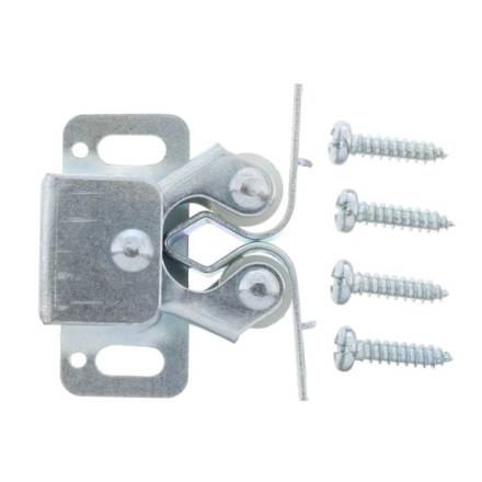 Zinc Plated Double Roller Catch