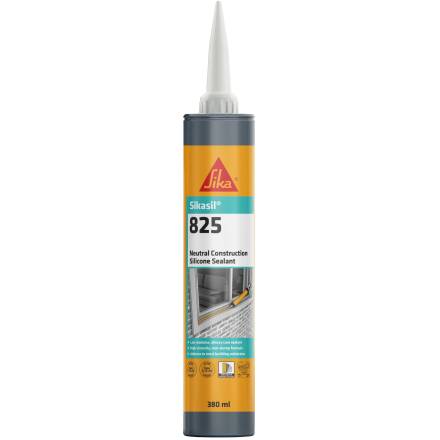 Sika Everbuild Tecnic Silicone 825 Low Modulus Neutral Cure Sealant Buff 380ml