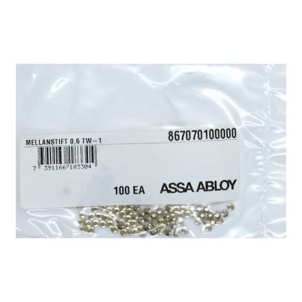 Assa Abloy Master Pin Size 1 - Lock Pinning Component (100 Bag)