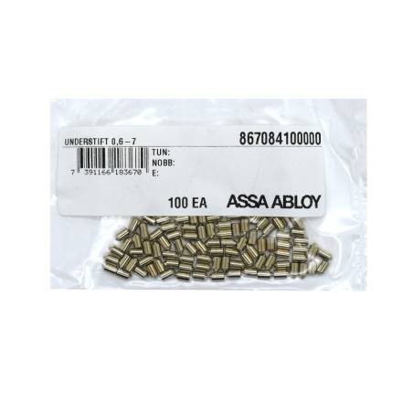 Assa Abloy 867084 Bottom Pin Size 7 - Pack of 100