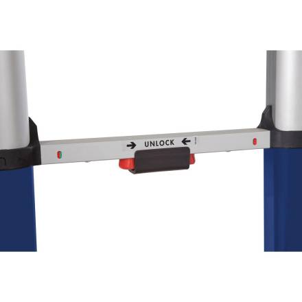 Werner 3.2m Telescopic Extension Ladder with Stabiliser Bar - 11 Rung