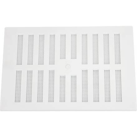 Select Hardware Adjustable Plastic Vent with Flyscreen White 9 x 6 Inch
