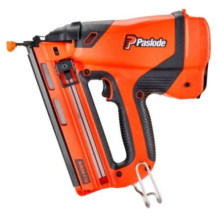 Paslode IM65A F16 Lithium Gas 2nd Fix Angled Brad Finishing Nailer Nail Gun 916275