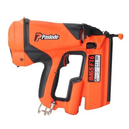 Paslode IM65 F16 Cordless Gas Brad Nailer - Cased Kit with Battery and Charger