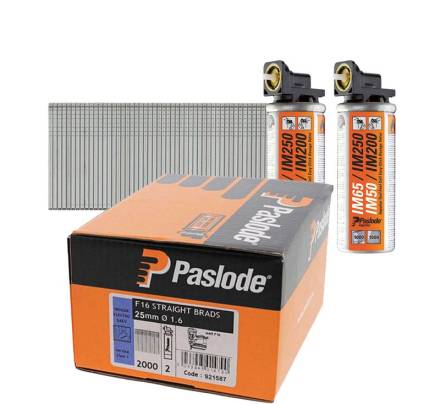 ITWCP Galvanised Brad Nails 25mm (Pack of 2000)