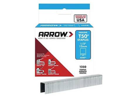 Arrow T50 Heavy Duty Staples 12mm - Box of 1250