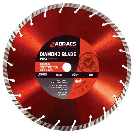 Abracs Pro-Line GCM Diamond Blade 125mm x 10mm x 22mm