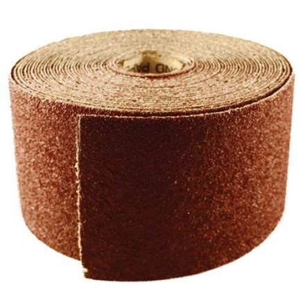 Abracs General Purpose Aluminium Oxide Sandpaper Roll 115mm x 50m 80 Grit