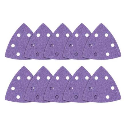 Trend Zirconium Detail Sanding Sheets 102 x 151mm 40 Grit (10 Pack)