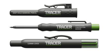 Tracer AMK1 Deep Hole Construction Pencil with Replacement Lead Set