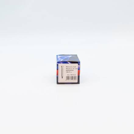 JCP 40mm Medium Shank Bright Zinc Plated Masonry Nails Box 100