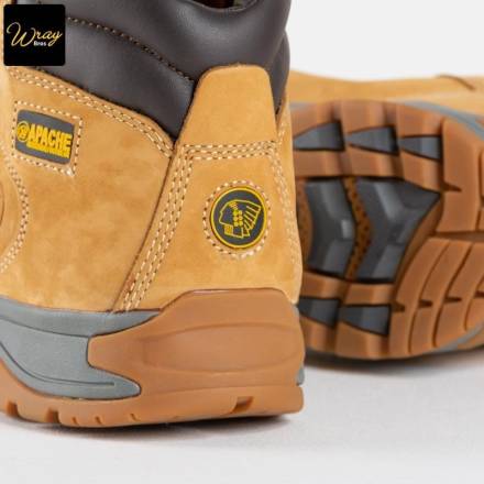 Apache AP314CM S3 Safety Hiker Boot - Honey - Size 11