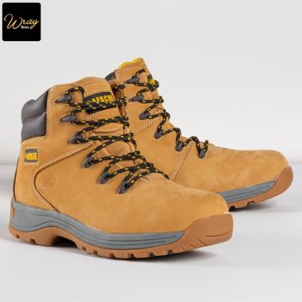 Apache AP314CM S3 Safety Hiker Boot - Honey - Size 11